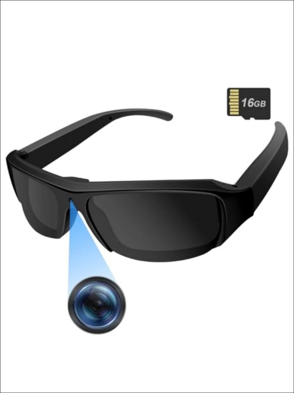 1080P HD Camera Sunglasses Sports Action Video Glasses Polarized UV400